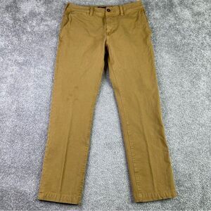 American Eagle Pants Men's 31X28* Tan Chino Slim Straight Pockets Preppy